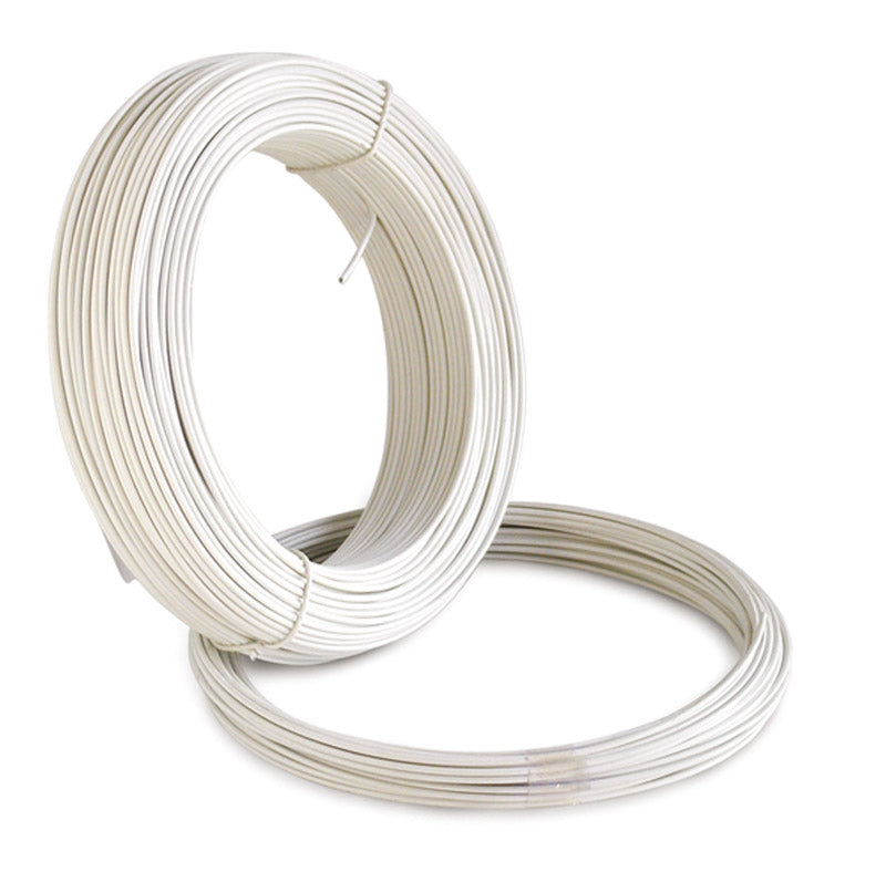10RT CAVETTO STENDIBIANCHERIA ZINCATO PLASTIFICATO Ø mm. 2,7 - mt. 20