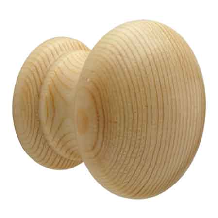 POMOLO LEGNO GREZZO "101" Ø 40