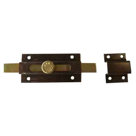 10PZ CATENACCIO TRASVERSALE IBFM 80 mm - Bronzato