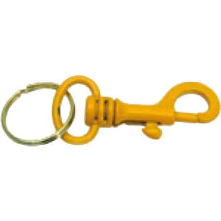 50PZ MOSCHETTONE PORTACHIAVI CON ANELLO 60 mm