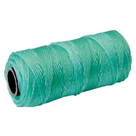 12PZ FILO DA MURATORE POLIETILENE VERDE 25 mt