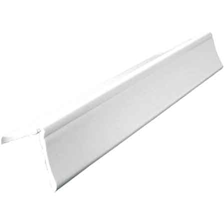 10PZ PARASPIGOLO ORNAMENTALE 30x30 mm - nero - barra 3,0 mt