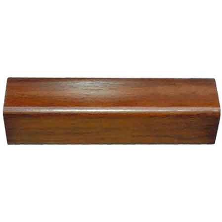 10PZ PARASPIGOLO TIPO 'WOODAL' 30x30 mm - nero - barra 2,9 mt