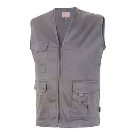 GILET MULTITASCHE 'CHICA' GRIGIO UPOWER Tg. XXXL