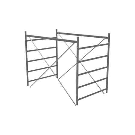 ALZATA PER PONTEGGIO 'SYSTEM' cm 120x200x150h
