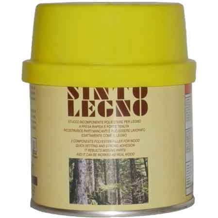 STUCCO PER LEGNO 'SINTOLEGNO' 750 ml - Scuro