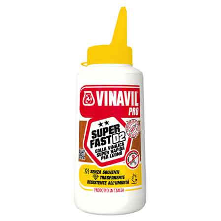 COLLA VINILICA 'VINAVIL PRO SUPER FAST D2' BOSTIK 750 gr