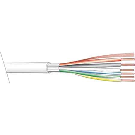 100ML CAVO ANTIFURTO DI CONTROLLO SEGNALI I 4x0,22 mm