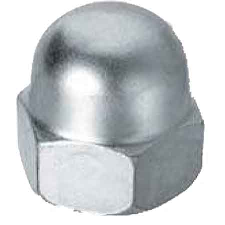 1000PZ DADO CIECO ZINCATO M6