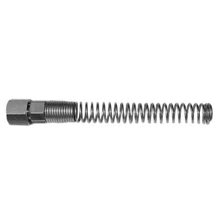 10PZ ATTACCO FEMMINA CON MOLLA Ø 8x10 mm - Fil. 1/4"