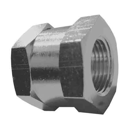 5PZ MANICOTTO CON FILETTO CILINDRICO 3/8"x1/2" mm