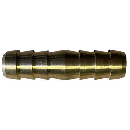 10PZ GIUNZIONE A RESCA DOPPIO PER TUBO Ø 8 mm
