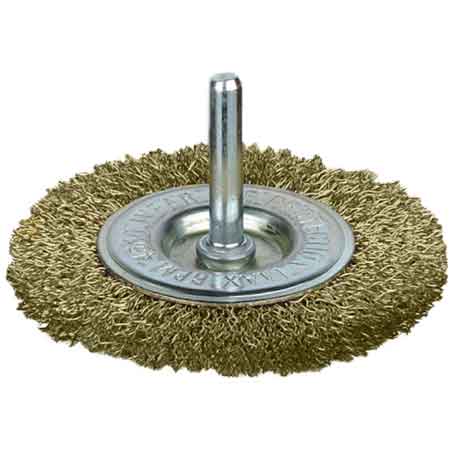 SPAZZOLA CIRCOLARE CON GAMBO SIT Ø 75 mm