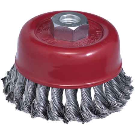 SPAZZOLA A TAZZA RITORTA SIT Ø 120 mm