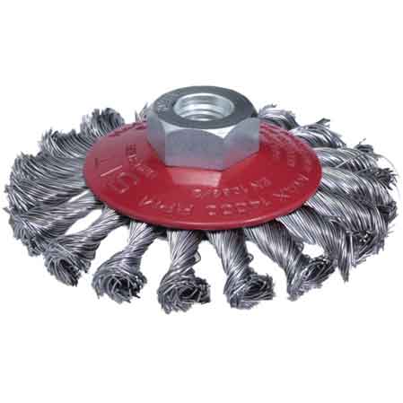 SPAZZOLA CONICA RITORTA SIT Ø 95 mm