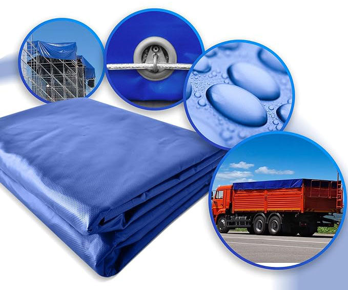 TELO OCCHIELLATO PESANTE CARDINALE 4x5 mt