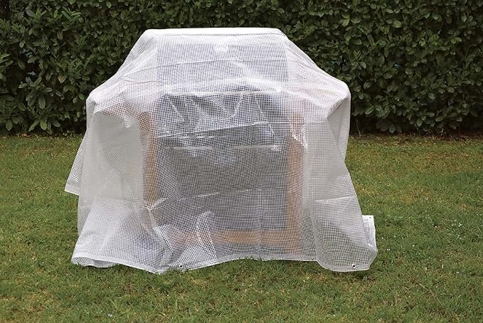 TELO OCCHIELLATO RETINATO CARDINALE 3x4 mt