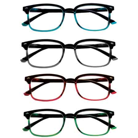 OCCHIALI DA VISTA GRADUATI 'KIT HAWAII' + 2 - Colore Nero/Verde