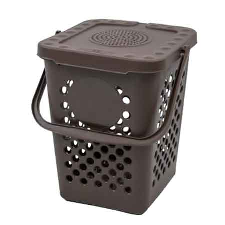 PATTUMIERA ECOPLUS FORATA 10 lt - 24x25,5x29,5h cm