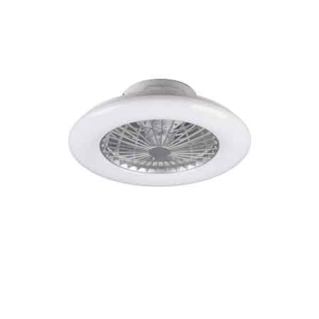 VENTILATORE E PLAFONIERA RGB A SOFFITTO 'STRALSUND' Ø 50 cm - 26,8 Watt, 2600lm