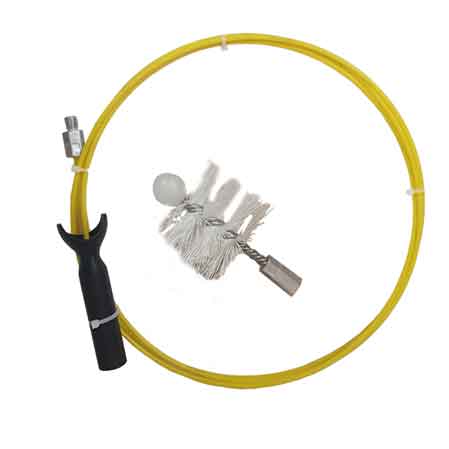 KIT PULIPELLET CARDINALE Ø 80 mm - Lunghezza 3 mt