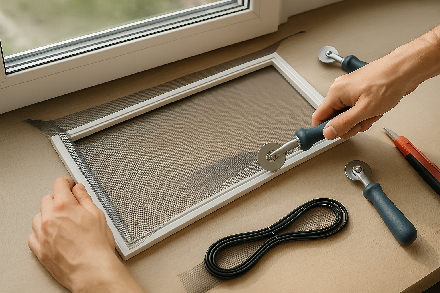 Come montare una zanzariera fai-da-te (avvolgente o fissa)