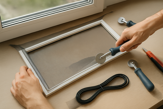 Come montare una zanzariera fai-da-te (avvolgente o fissa)