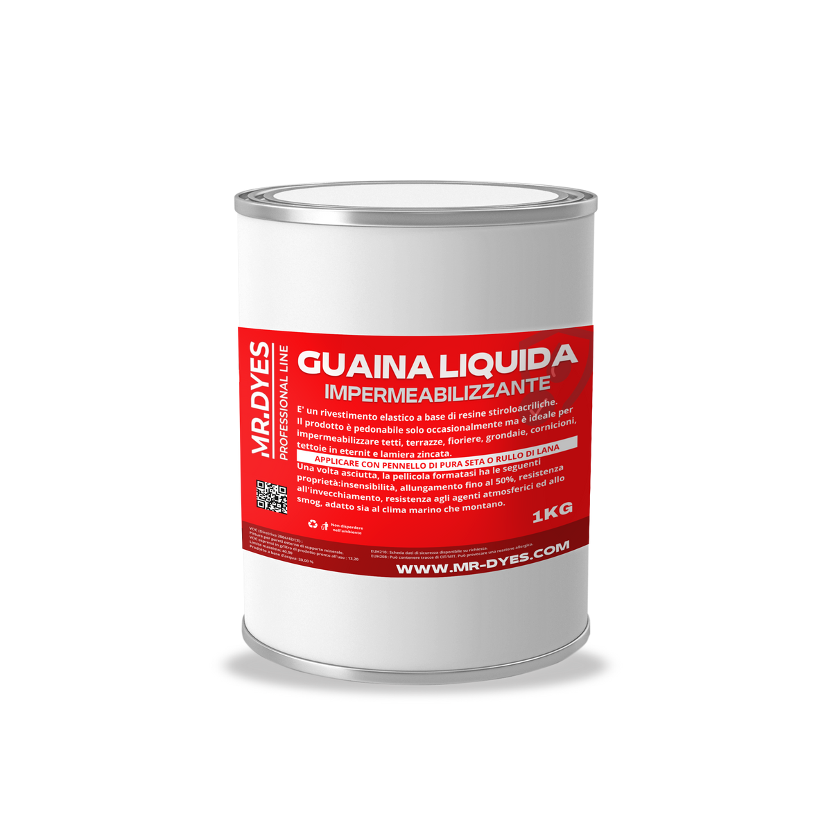 MR.DYES - GUAINA LIQUIDA IMPERMEABILIZZANTE