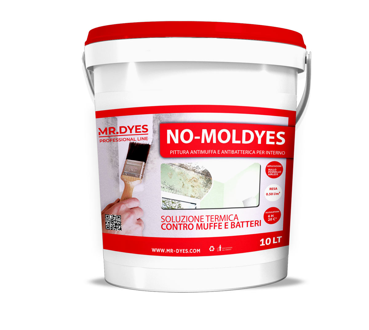 MR.DYES - NO-MOLDYES PITTURA TERMICA ANTIMUFFA