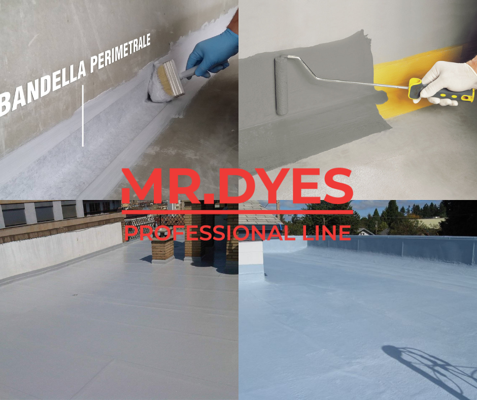 MR.DYES - GUAINA LIQUIDA IMPERMEABILIZZANTE