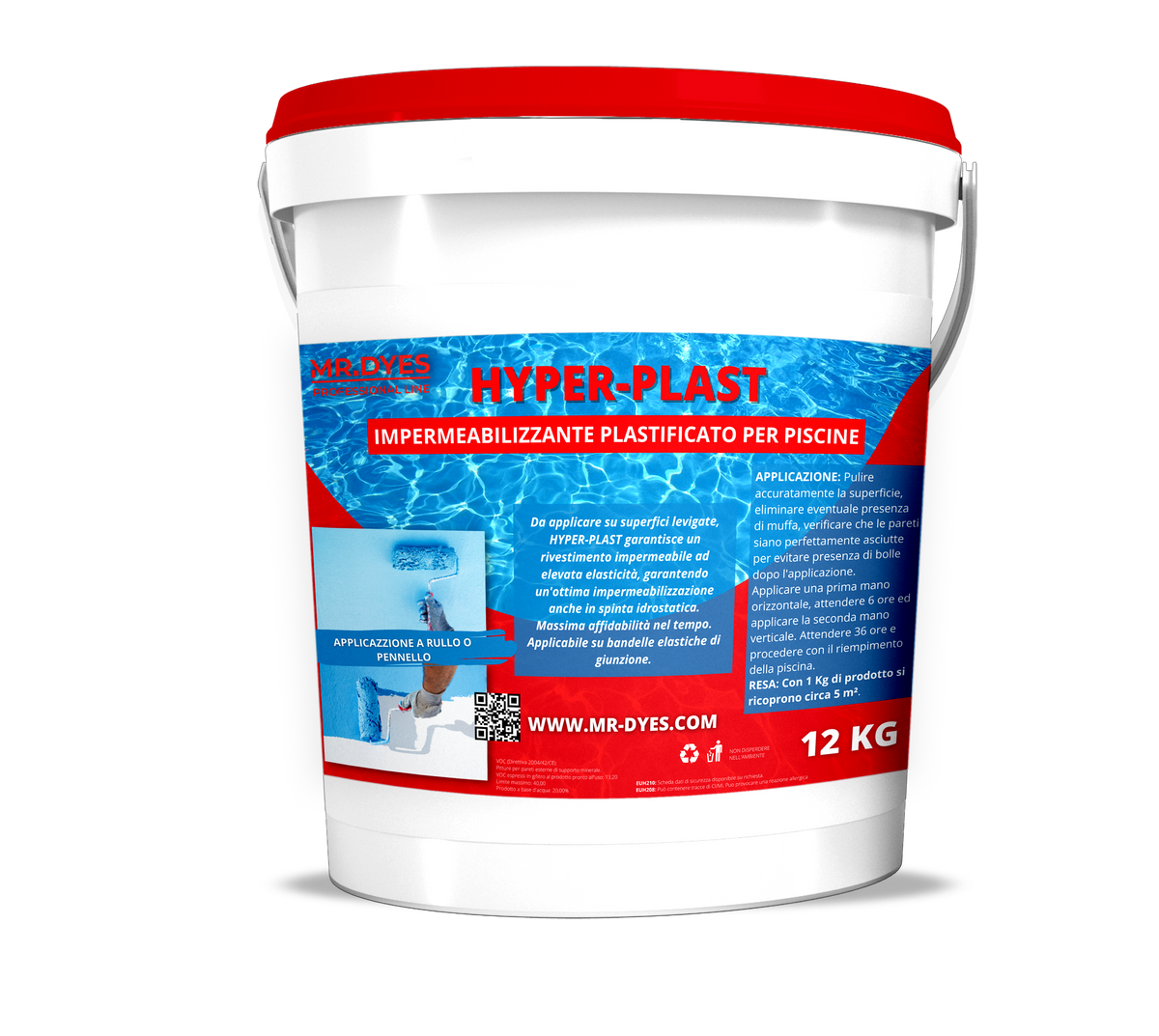 MR.DYES - HYPER-PLAST IMPERMEABILIZZANTE PISCINE