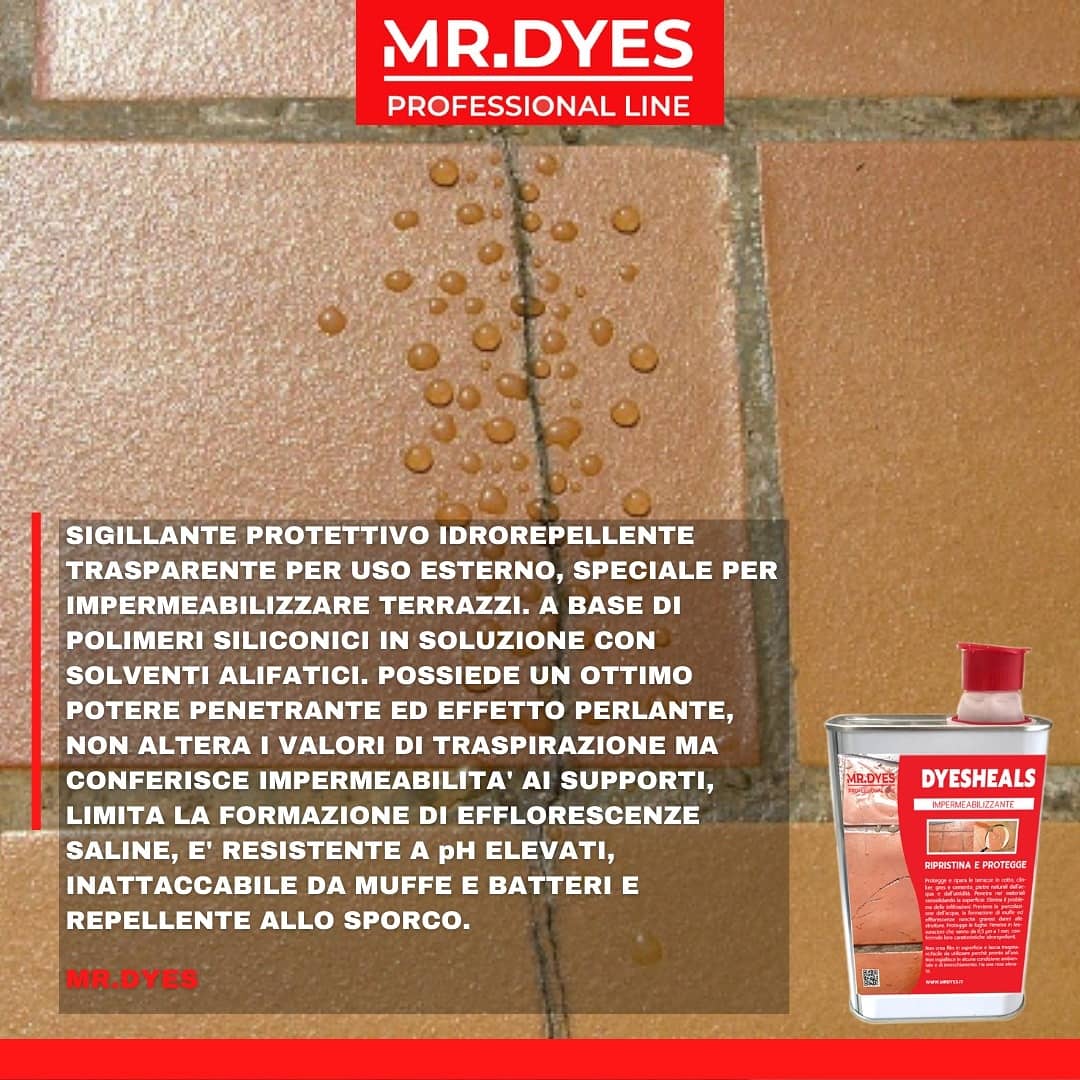 MR.DYES - DYESHEALS IDROREPELLENTE