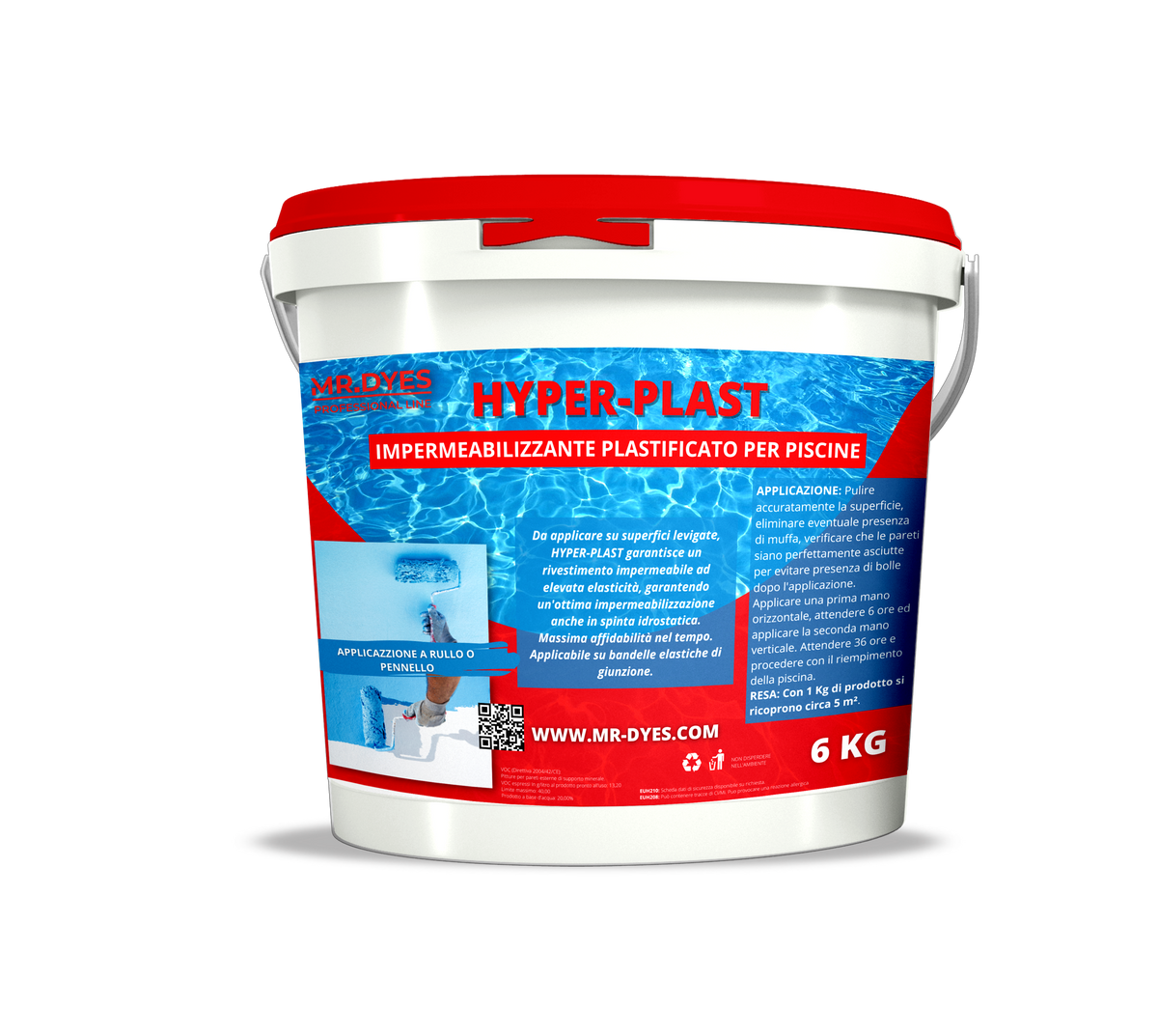 MR.DYES - HYPER-PLAST IMPERMEABILIZZANTE PISCINE