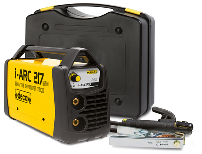 Saldatrice ad Elettrodo Inverter DECA  'I-ARC 217 GEN' - Compatta e Potente