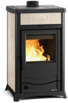 La Nordica TERMOSTUFA A LEGNA TERMOROSSELLA PLUS EVO DSA 4.0 Col. Liberty Panna
