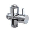 DEVIATORE ACQUA A 2 VIE A CARTUCCIA PER COLONNA DOCCIA "CROSS EASY 00" Cromo