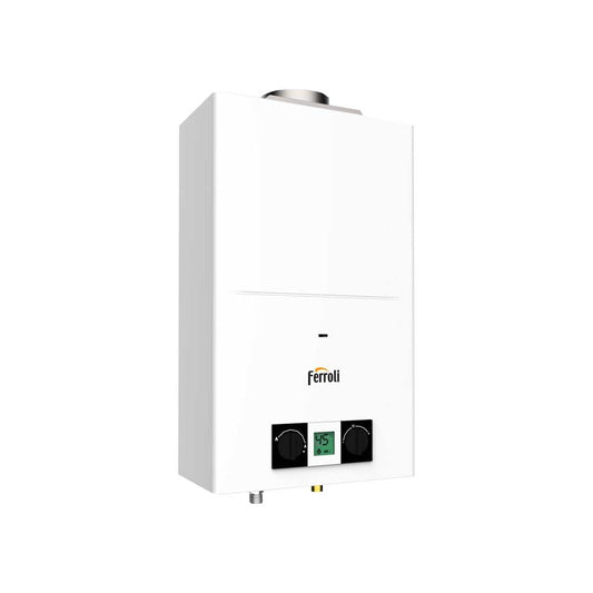 SCALDABAGNO A GAS CAMERA APERTA "PEGASO ECO" Low NOx 11 Lt. - MTN