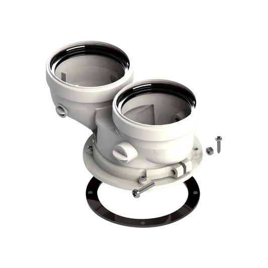 SDOPPIATORE PER CALDAIA A CONDENSAZIONE FERROLI Ø80/80 mm