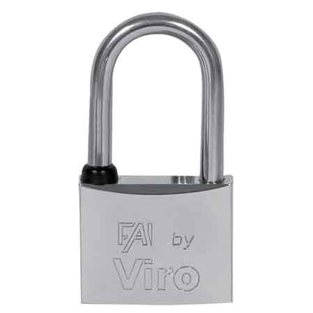 LUCCHETTO AD ARCO LUNGO 'MARE' VIRO 50x49 mm
