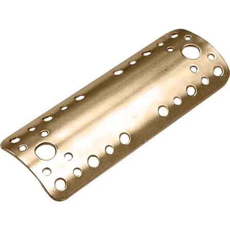 PIASTRA DI GIUNZIONE PER PALI 65x170 mm - spessore 2 mm