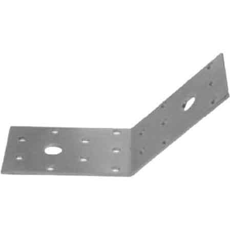 25PZ PIASTRA AD ANGOLO 135° PESANTE 389 80x80x50 mm