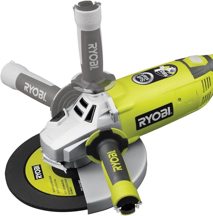 Smerigliatrice Angolare 'EAG2000RS' Ryobi - Potente e Versatile con Disco da Ø 230 mm