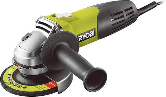 Smerigliatrice Angolare 'RAG600-115G' Ryobi - Compatta e Sicura per Tagli Precisi