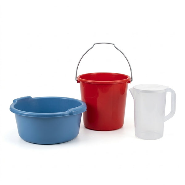 Bacinelle, Secchi e Caraffe