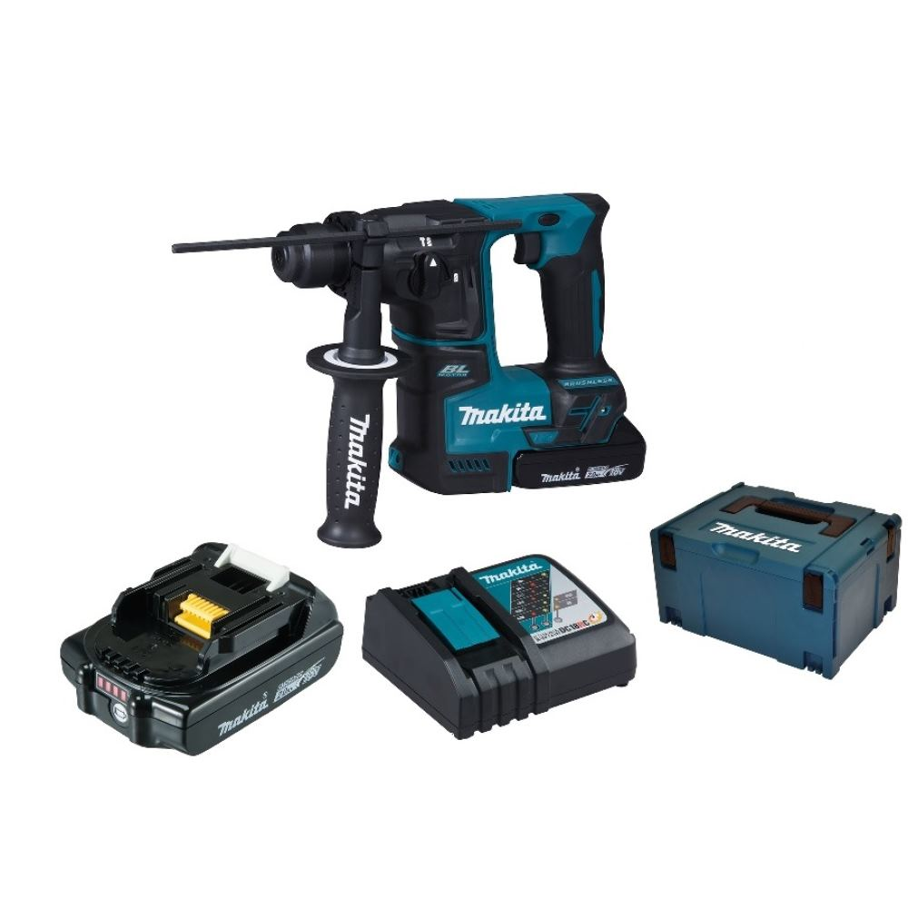 Tassellatore SDS-Plus a Batteria 'DHR171RTJ' Makita - Potenza e Precisione in un Design Bilanciato