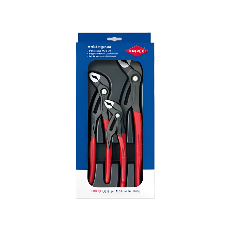 Kit Pinze Regolabili Poligrip 'Cobra' Knipex