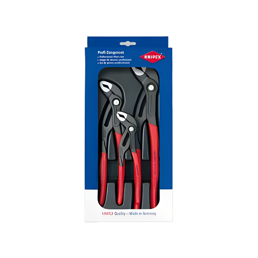 Kit Pinze Regolabili Poligrip 'Cobra' Knipex