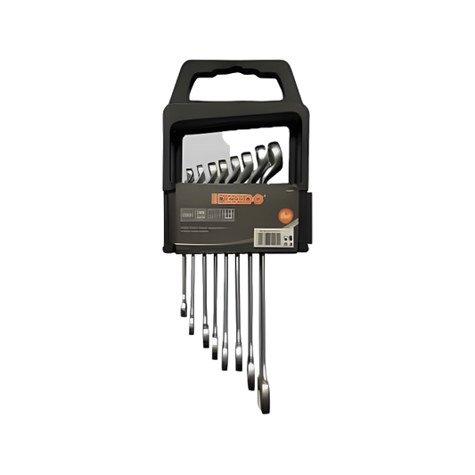 Serie Chiavi Combinata con Supporto Kendo - 8 pezzi